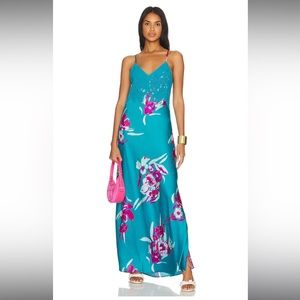 Free People Forever Yours Maxi in River Combo